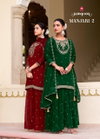 Manjari Vol 2 By Rangoon Chiffon Sharara Suits Wholesale Price In Surat
